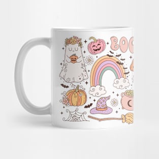 Retro Halloween Boo Mug